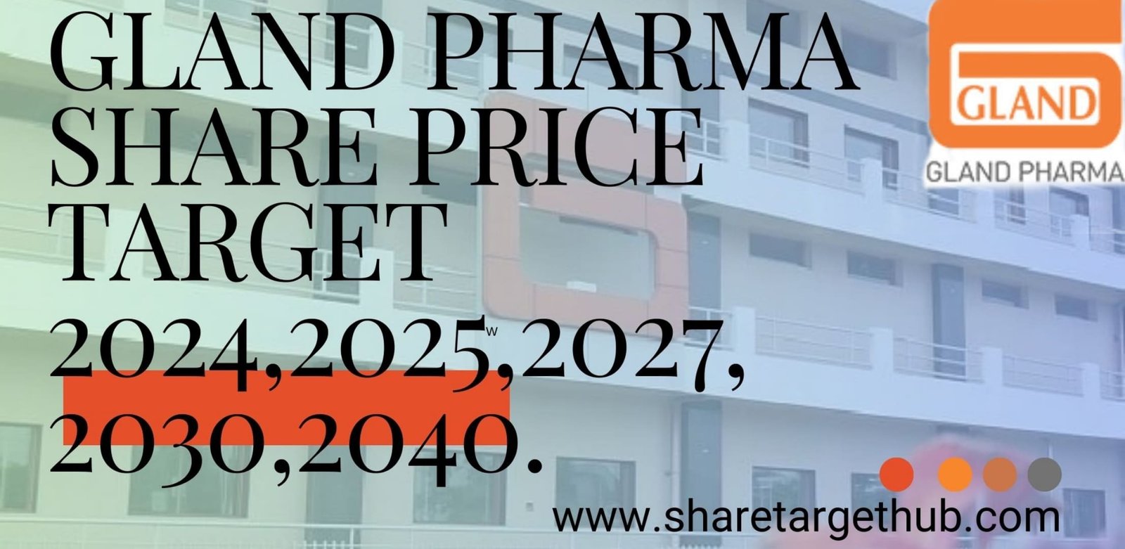 GLAND Pharma share price target