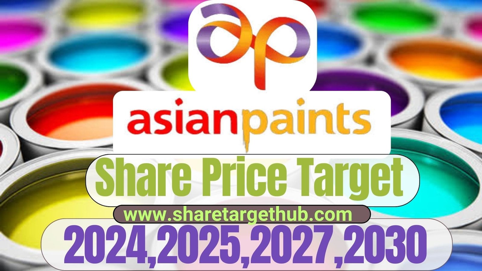 Asian Paints Share Price Target